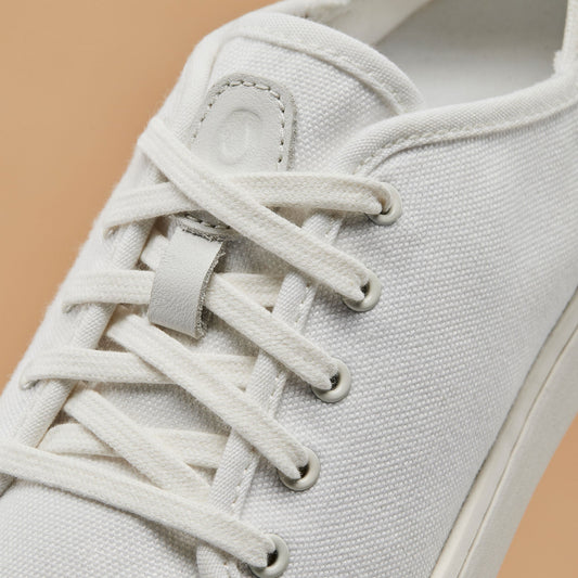 OluKai Pehuea Lī Canvas - Bright White / Canvas