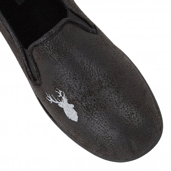 Black Claude Full Shoe Slippers | Lotus