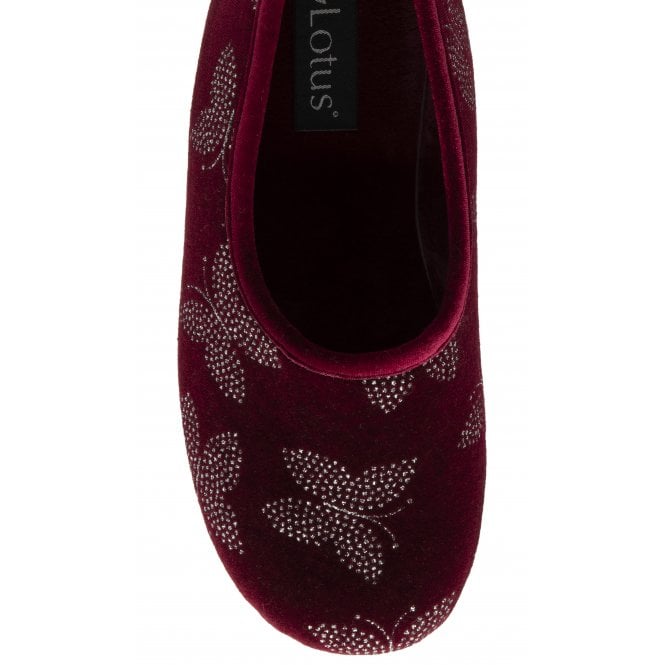 Bordo Jessie Full Shoe Slippers | Lotus