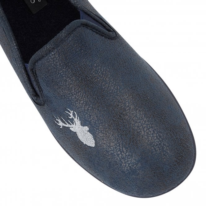 Navy Claude Full Shoe Slippers | Lotus