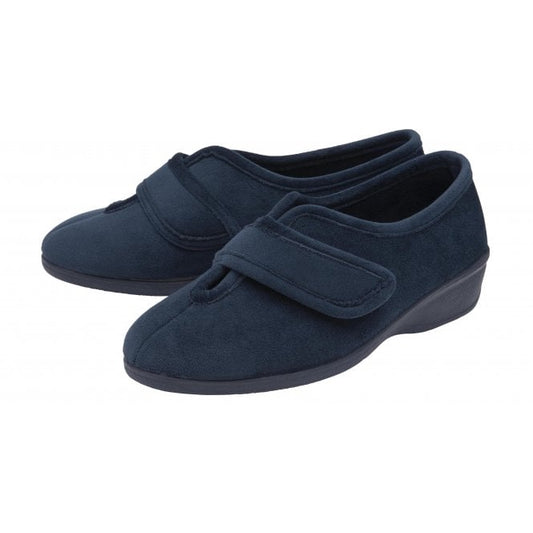 Navy Winnie Full Shoe Slippers | Lotus