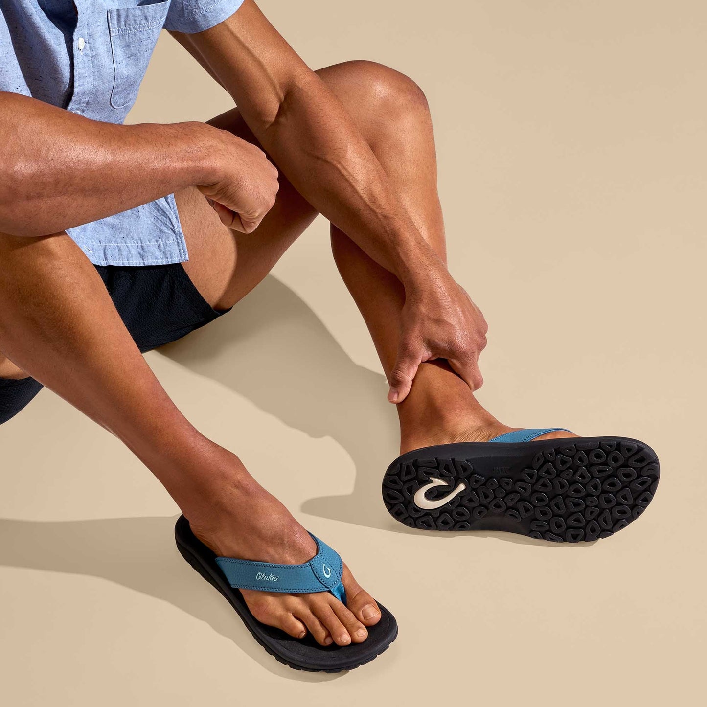 OluKai ‘Ohana - Vintage Blue / Black