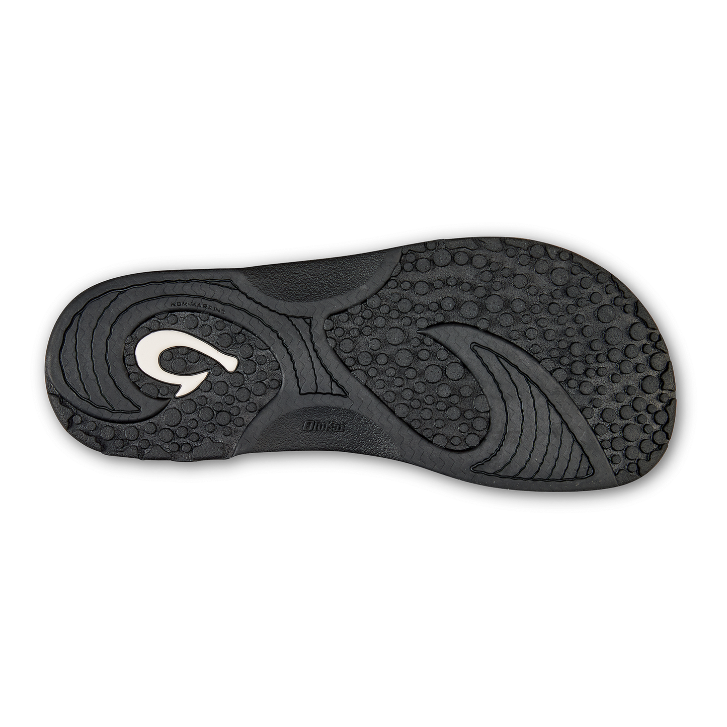OluKai Hokua - Black / Dark Shadow