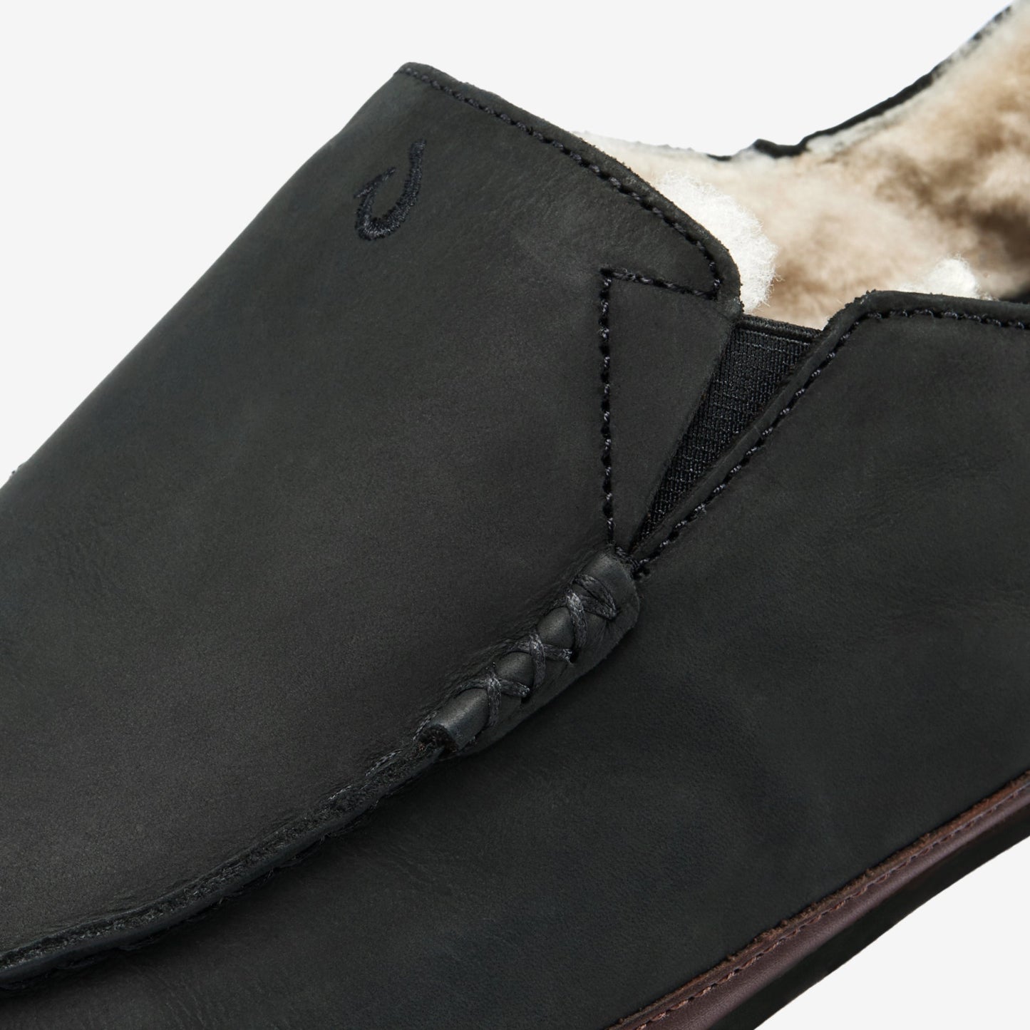 OluKai Moloā Slipper-Black / Dk Java