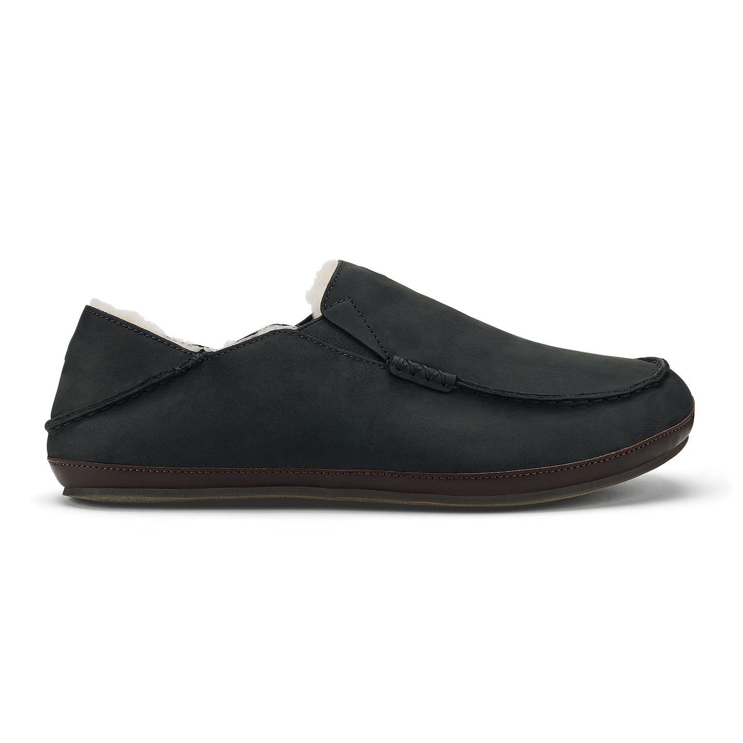 OluKai Moloā Slipper-Black / Dk Java