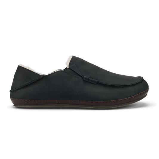 OluKai Moloā Slipper-Black / Dk Java