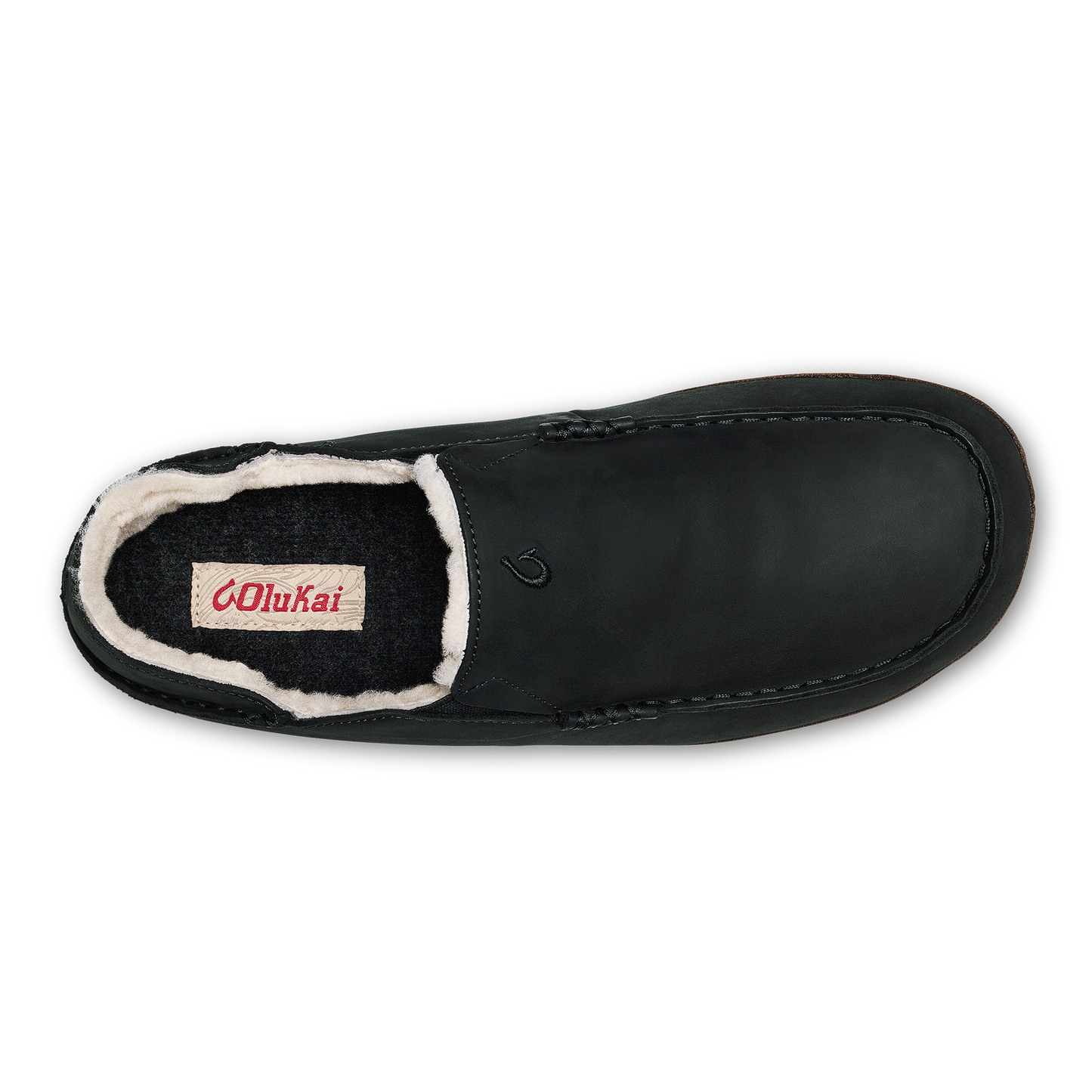 OluKai Moloā Slipper-Black / Dk Java