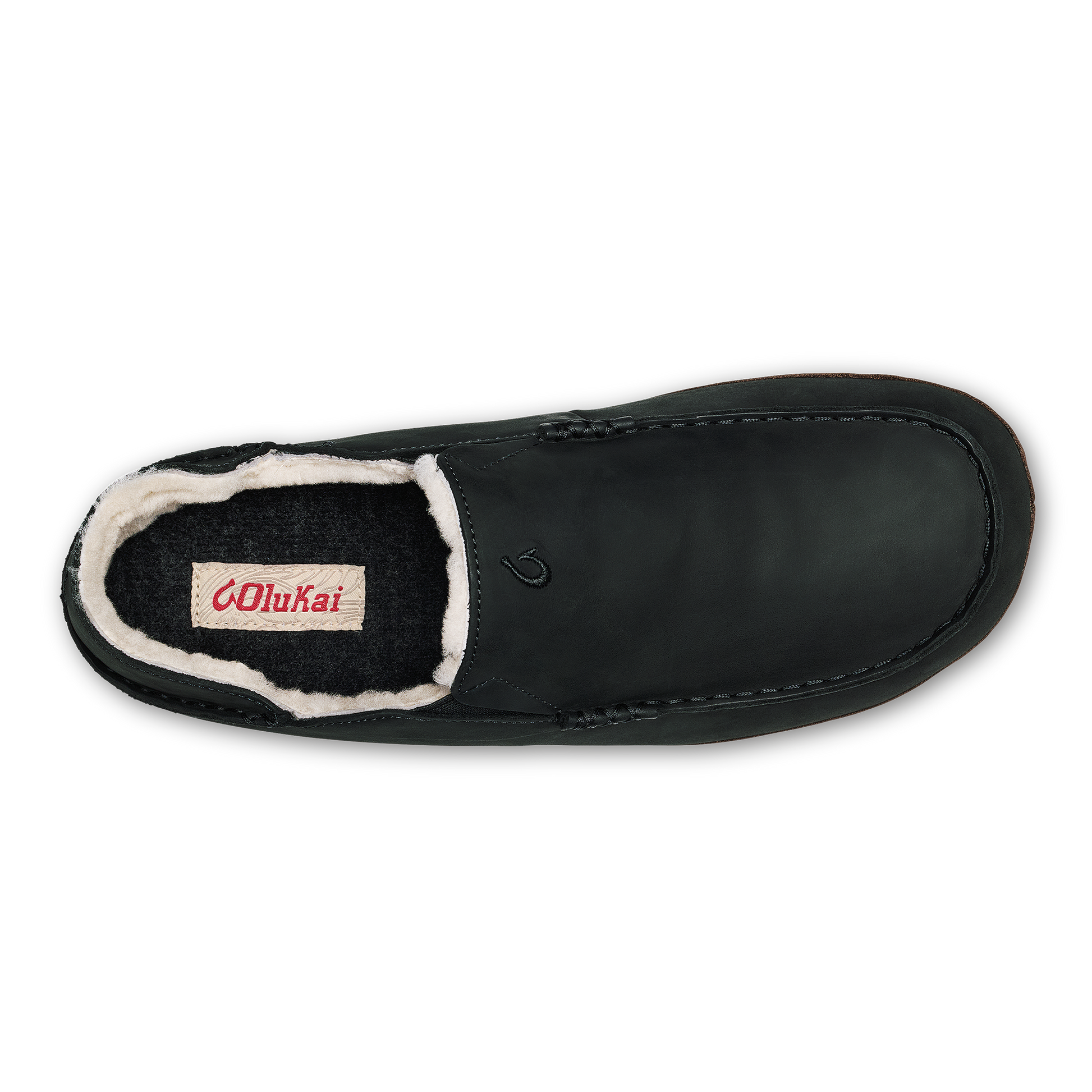 OluKai Moloā Slipper-Black / Dk Java