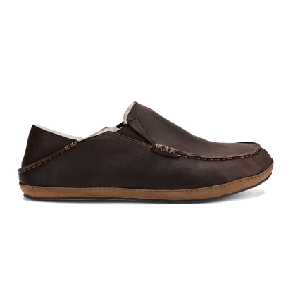 OluKai Moloā Slipper - Dark Wood