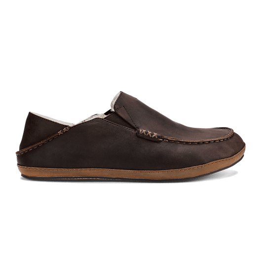 OluKai Moloā Slipper - Dark Wood