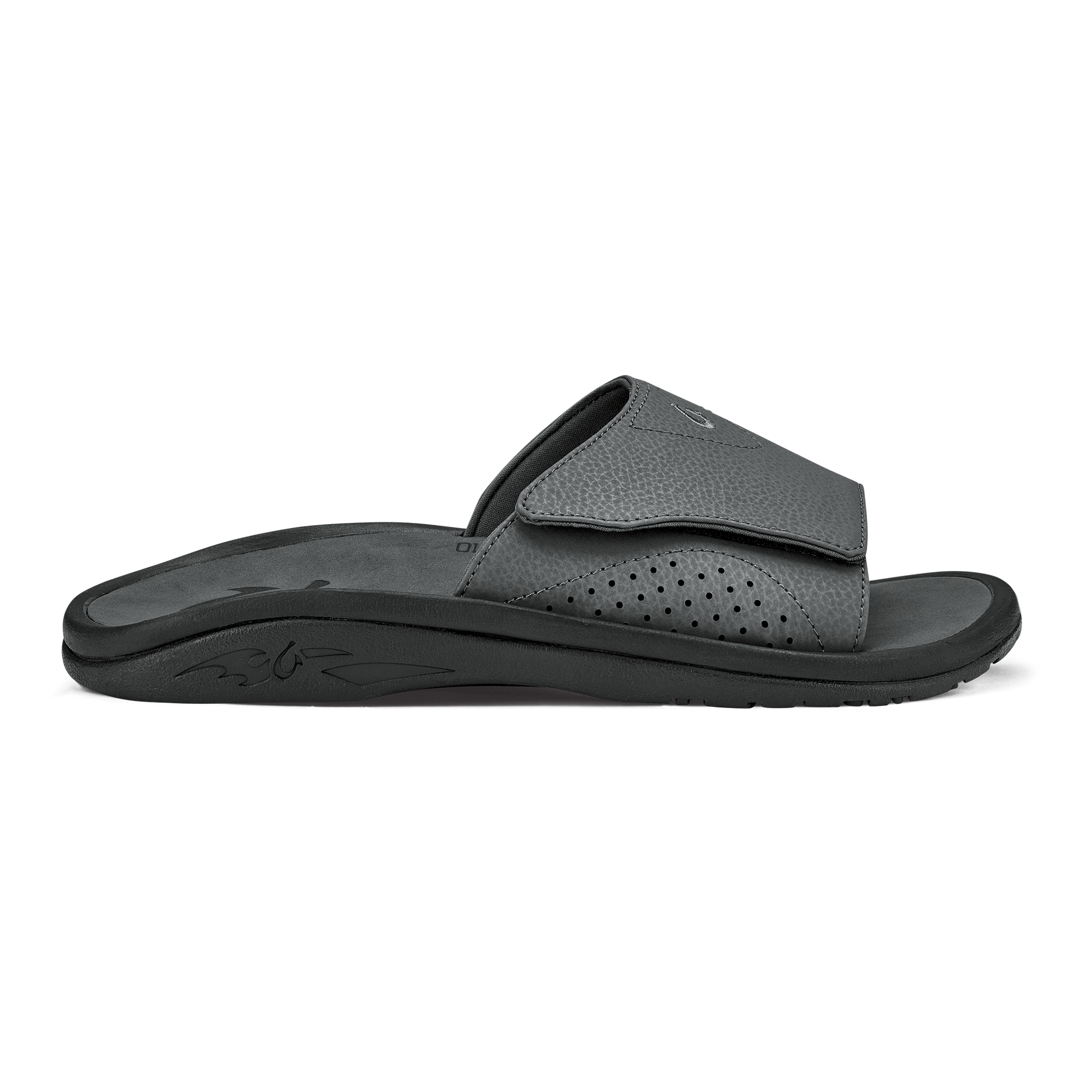 OluKai Nalu Slide - Dark Shadow