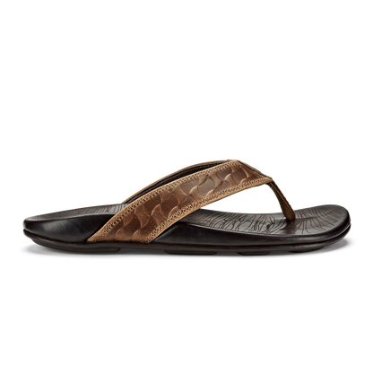 OluKai Hikianalia - Tan / Dark Java