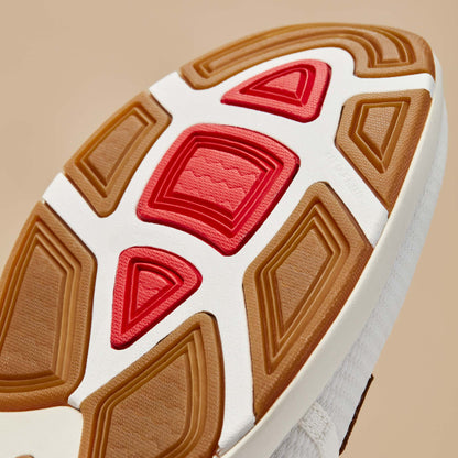 OluKai Mio Lī- Bright White / Red Lava
