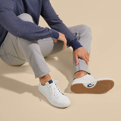OluKai Lae‘ahi Lī ‘Ili - Bright White / Trench Blue