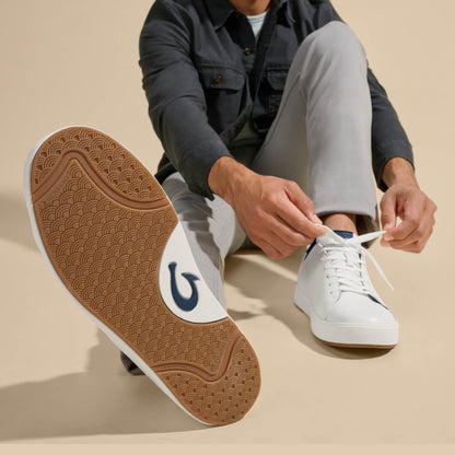 OluKai Lae‘ahi Lī ‘Ili - Bright White / Trench Blue