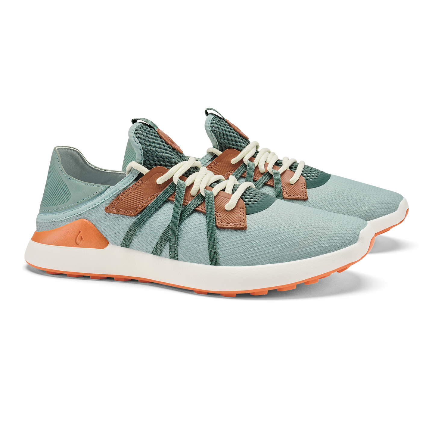 OluKai Manele - Pale Moss / Molten Orange