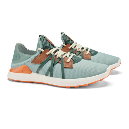 OluKai Manele - Pale Moss / Molten Orange