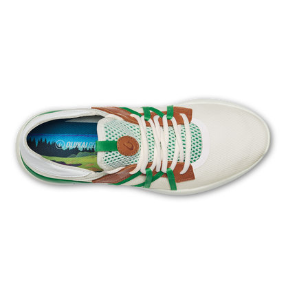 OluKai Manele - White / Bamboo