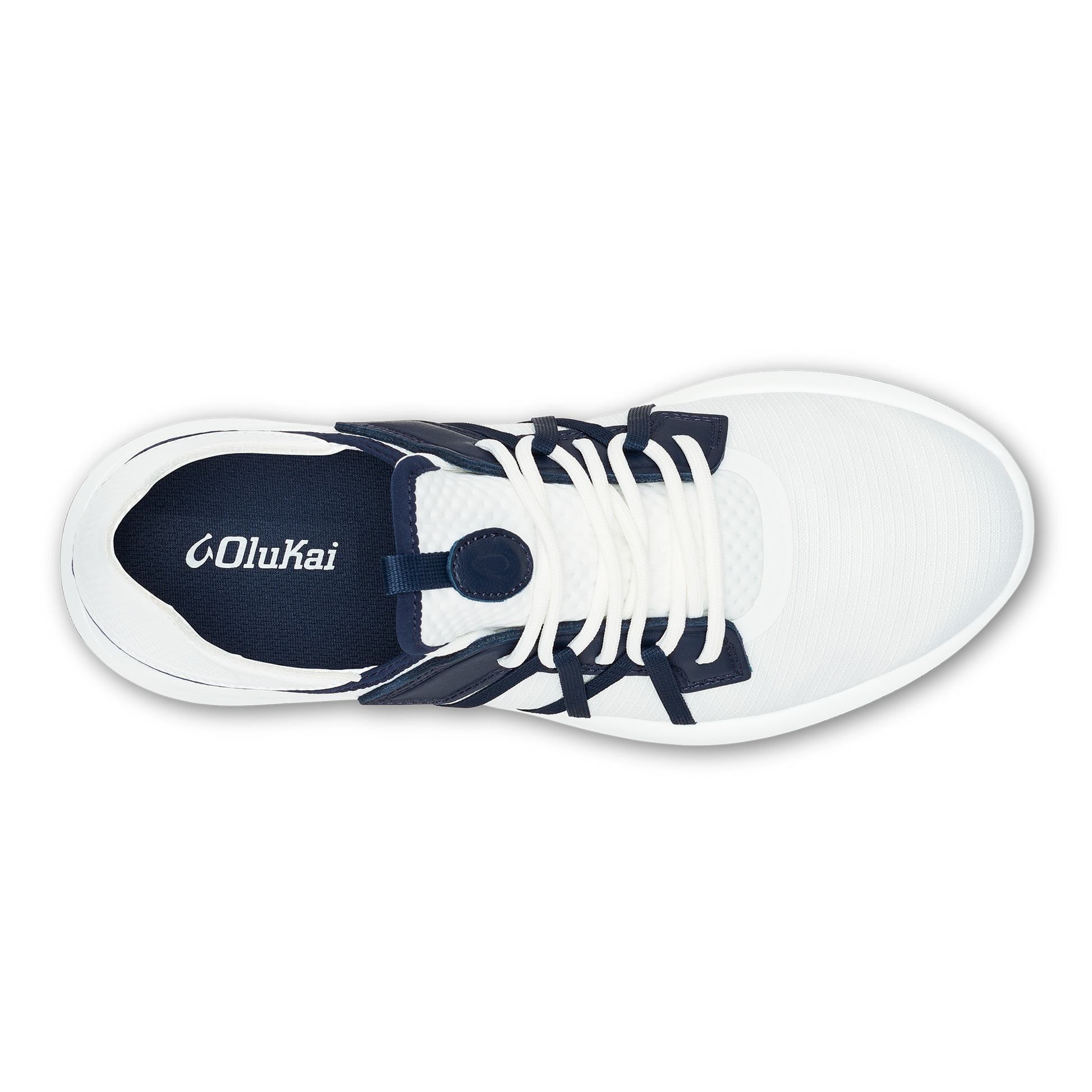 OluKai Manele - Bright White / Mood Indigo