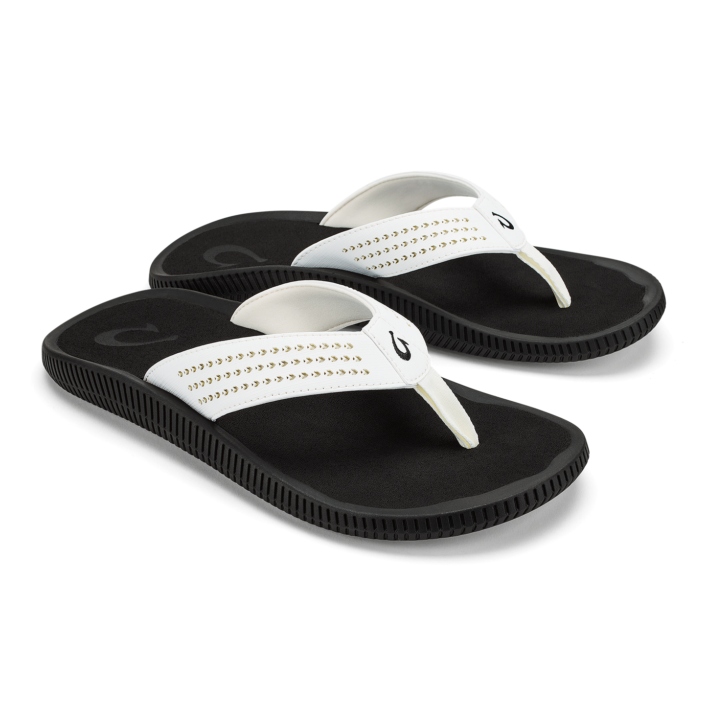 OluKai Ulele Golf - White / Lava Rock