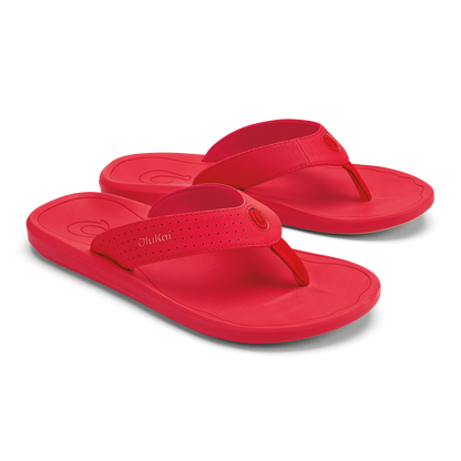 OluKai Ki‘i - Bright Red / Red Lava