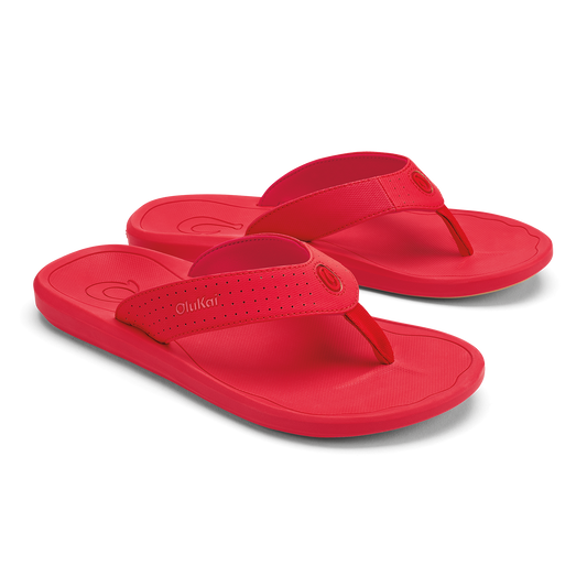 OluKai Ki‘i - Bright Red / Red Lava
