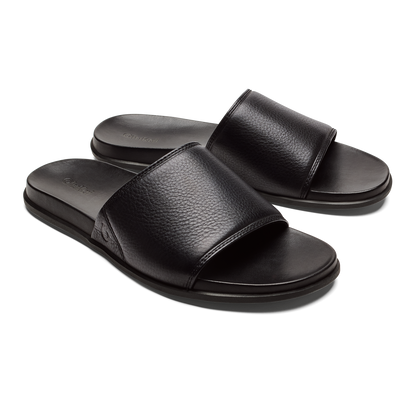 OluKai ‘Ōlali Slide - Black / Black