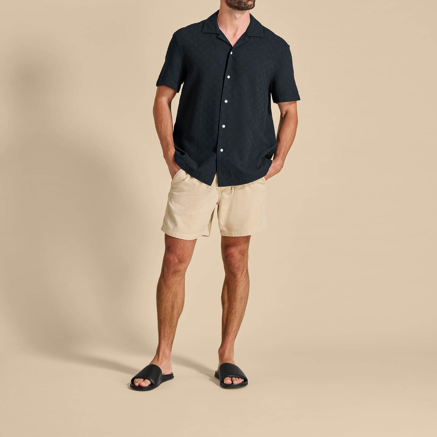 OluKai ‘Ōlali Slide - Black / Black