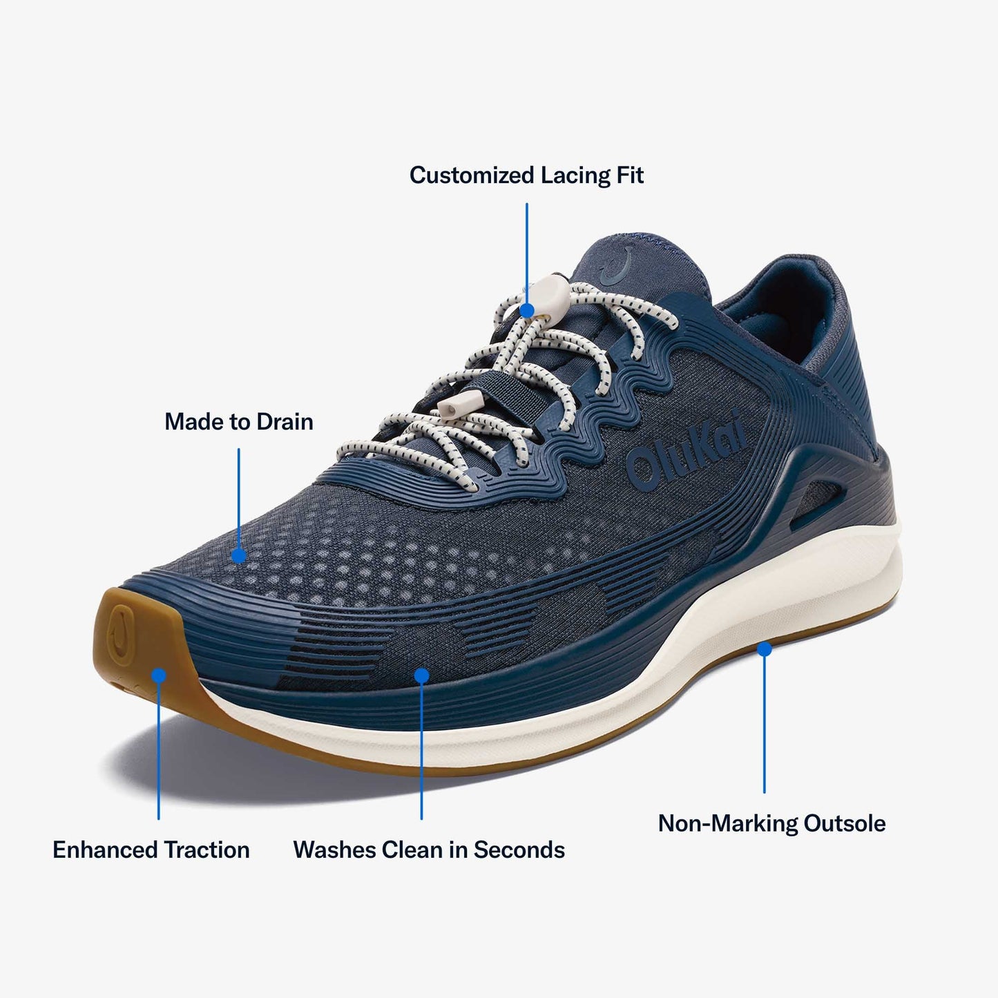 OluKai ‘Ahi - Mood Indigo / Coastal Blue