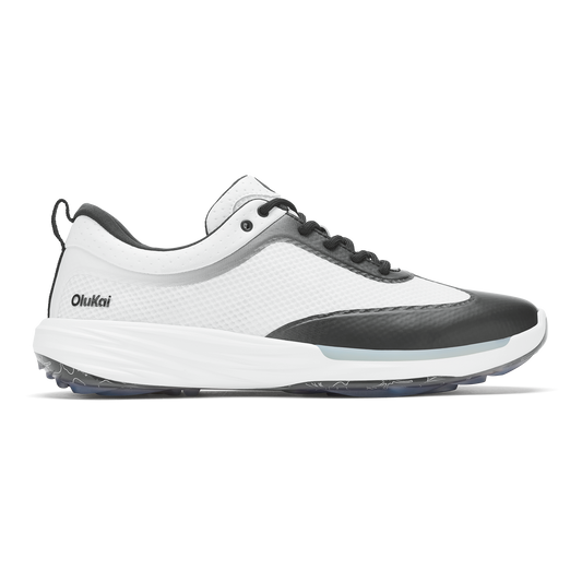 OluKai Mākena - Bright White / Lava Rock
