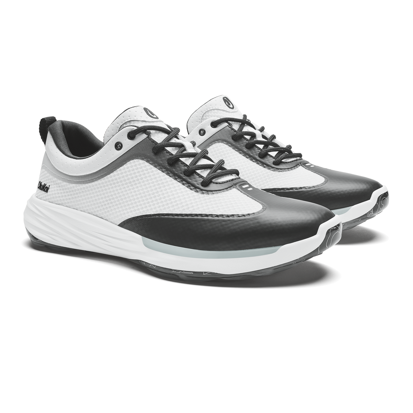 OluKai Mākena - Bright White / Lava Rock