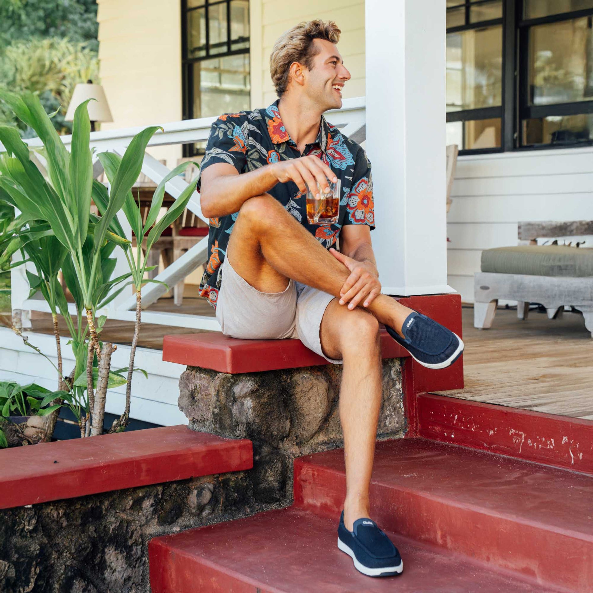 OluKai Kākaha Mesh - Navy
