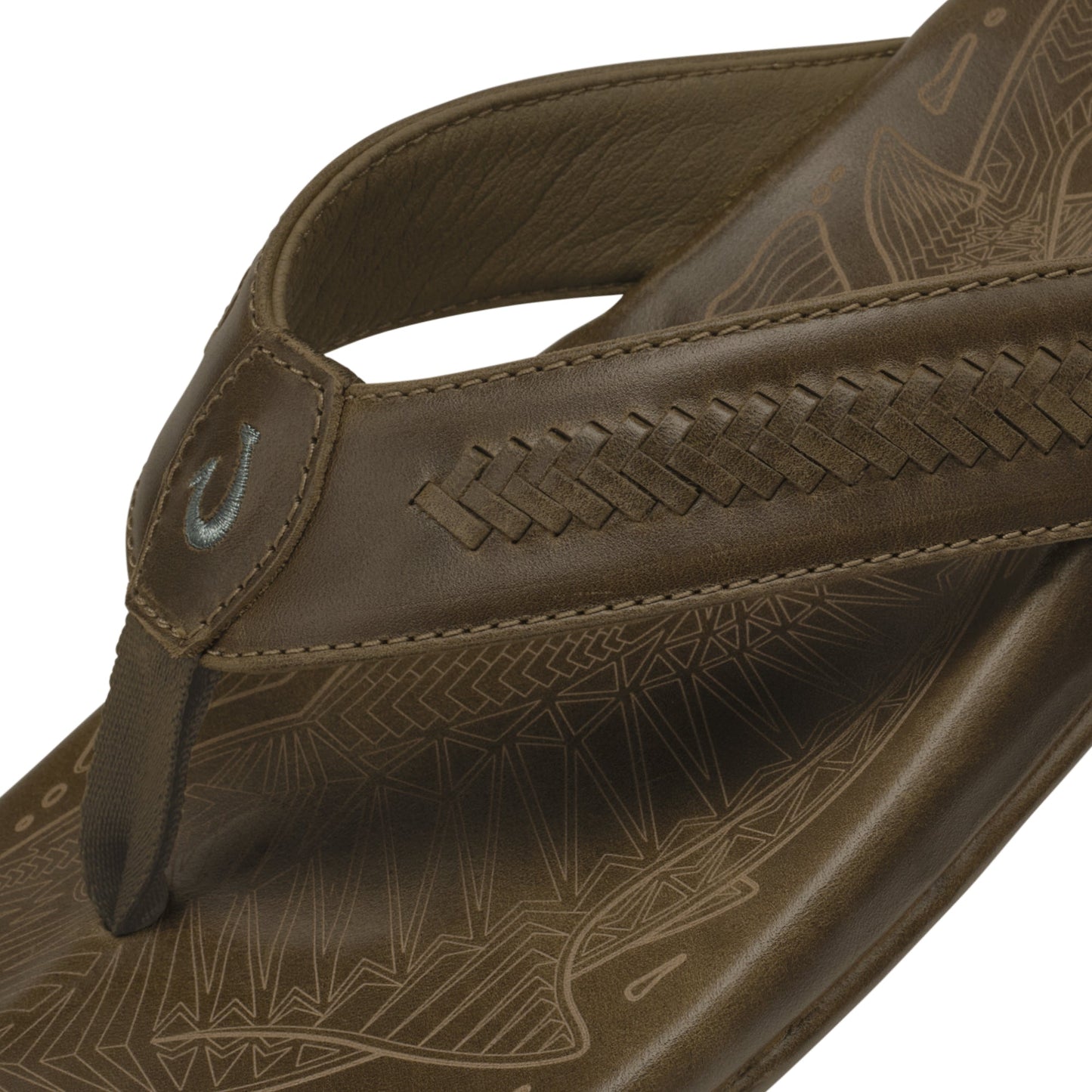 OluKai Mea Ola Mano-Mustang / Tan