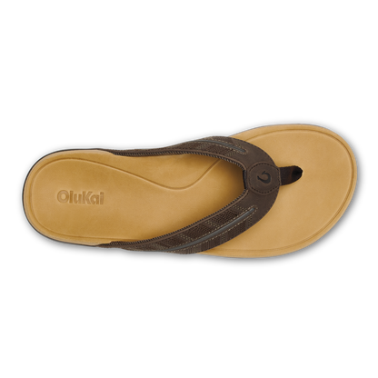 OluKai Tuahine Palm-Dk Java / Golden Sand