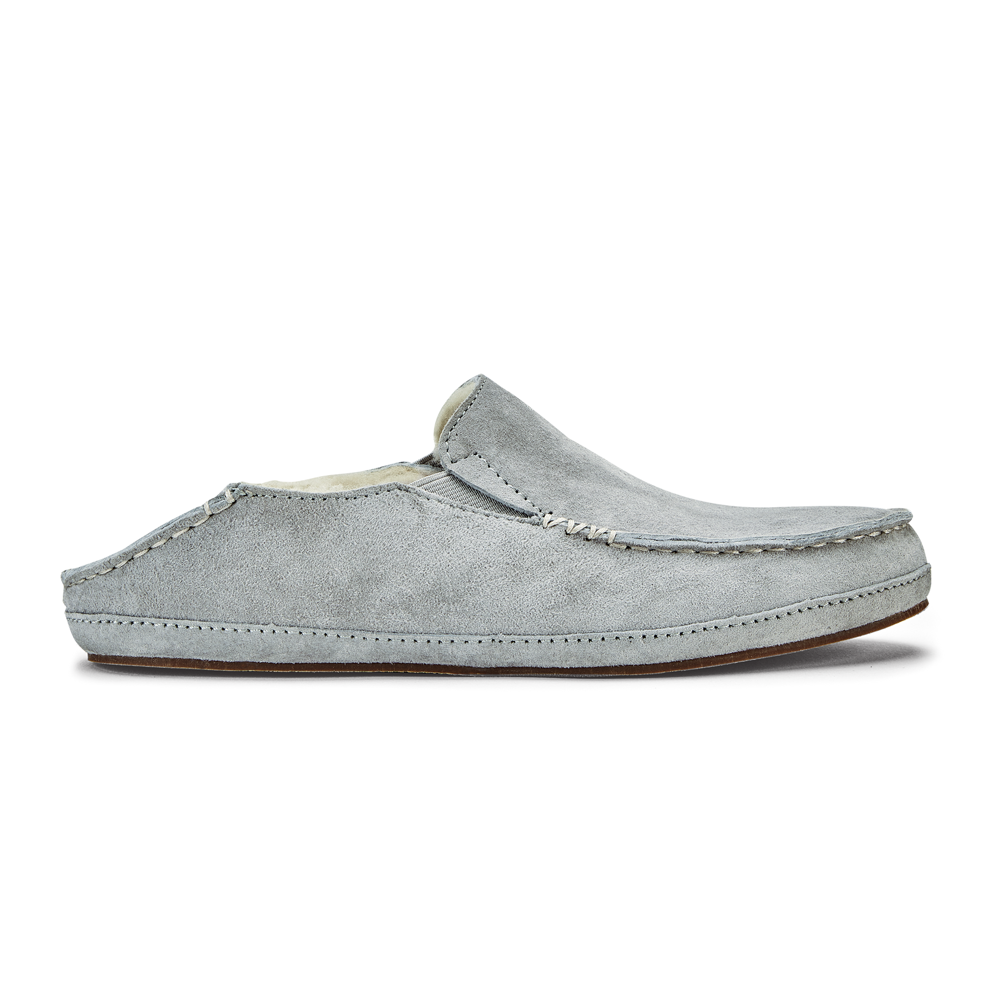 OluKai Nohea Slipper - Pale Grey