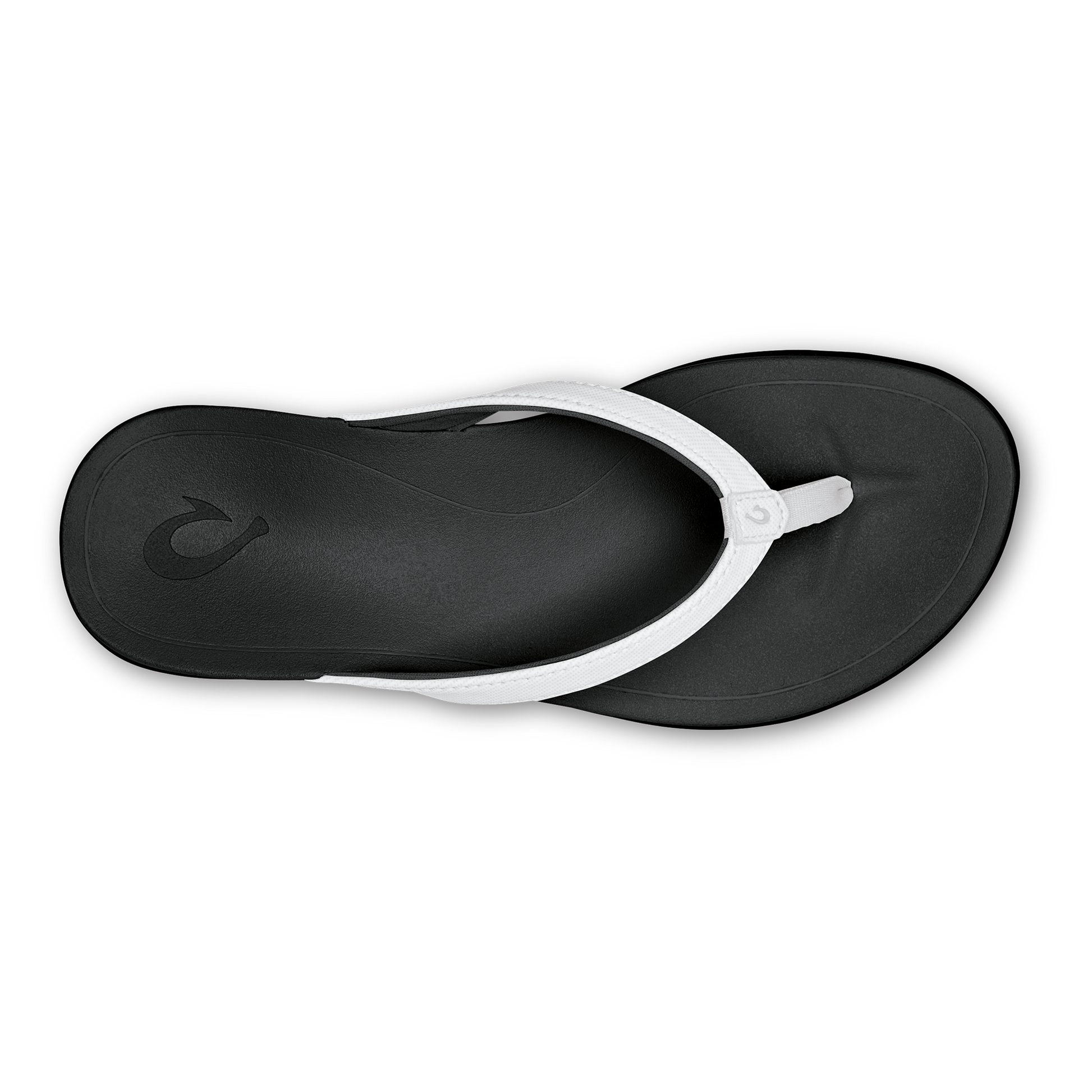 OluKai Ho‘ōpio - White / Onyx