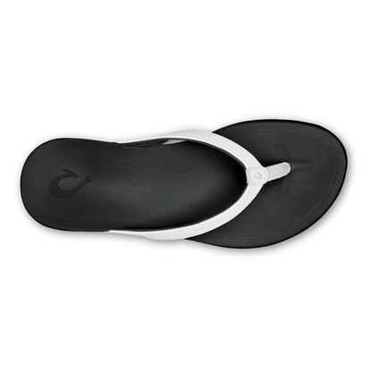OluKai Ho‘ōpio - White / Onyx