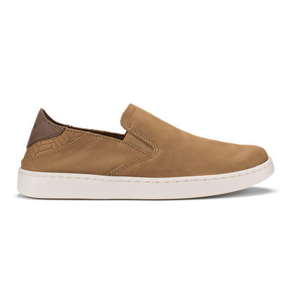 OluKai Pehuea Leather-Sahara / Toffee