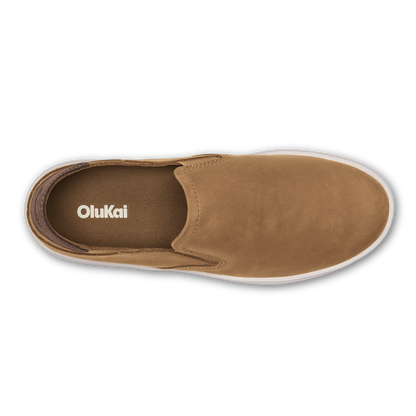 OluKai Pehuea Leather-Sahara / Toffee