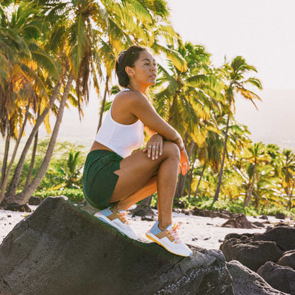 OluKai Wailuku - Bright White / Sea Ice