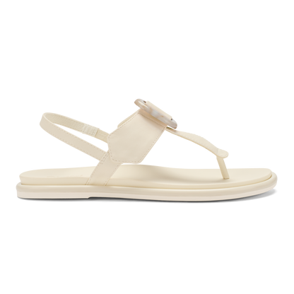 OluKai La‘i T–Bar - White Sand / White Sand