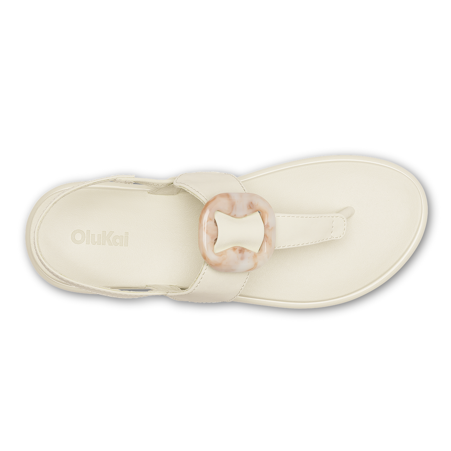 OluKai La‘i T–Bar - White Sand / White Sand
