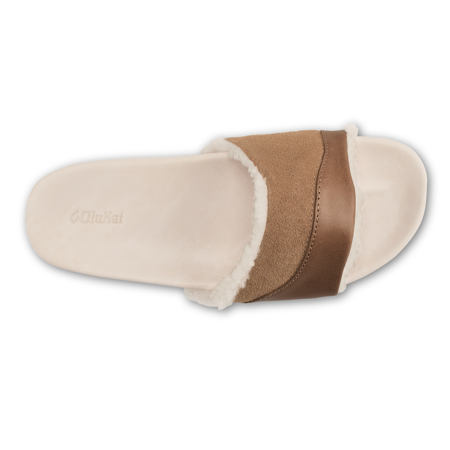 OluKai Hō‘ala Slide - Tan / Puka