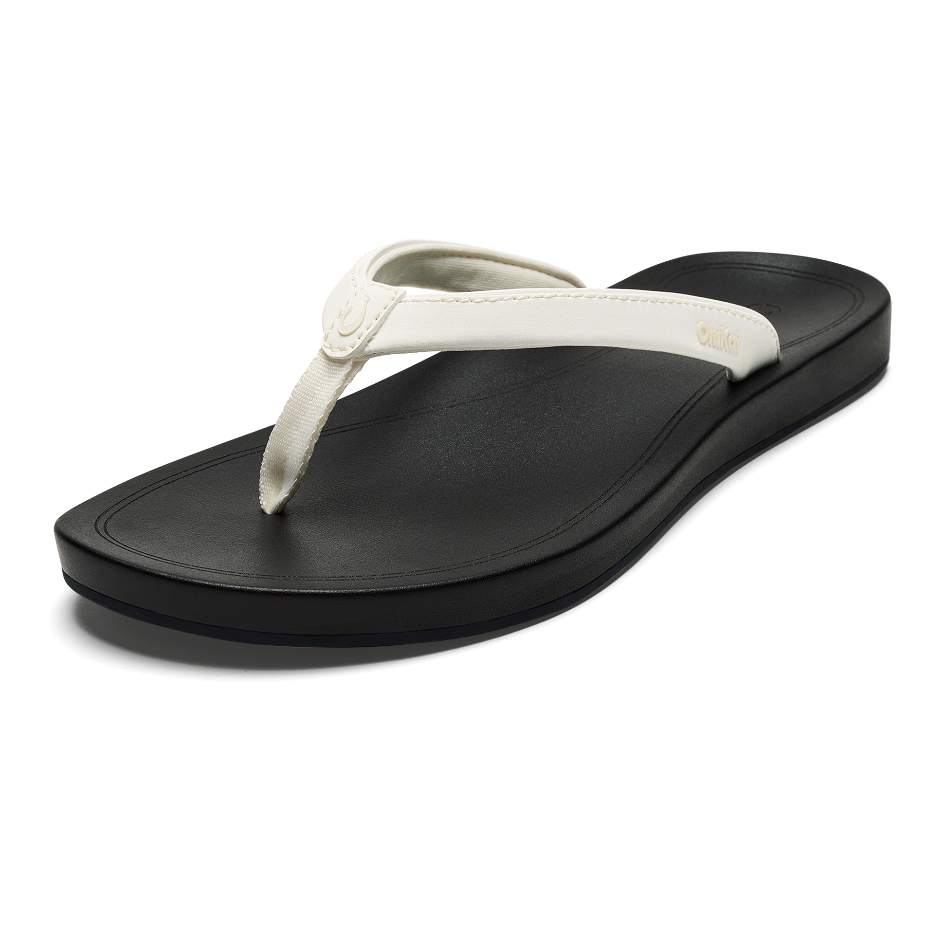 OluKai ‘Uiki - Bright White / Lava Rock