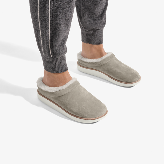 OluKai Mani - Taupe Grey / Golden Sand
