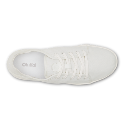 OluKai Pehuea Lī Canvas - Bright White / Canvas