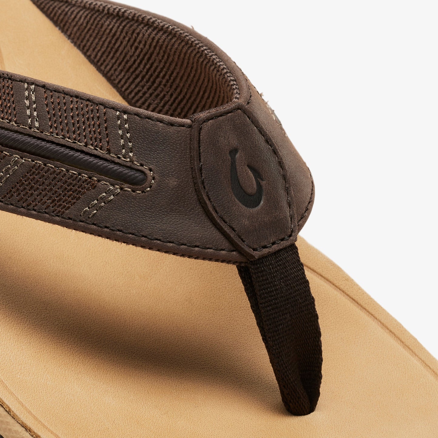 OluKai Tuahine Palm-Dk Java / Golden Sand
