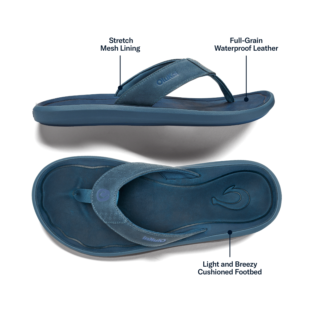 OluKai Pili - Blue Fog / Coastal Blue