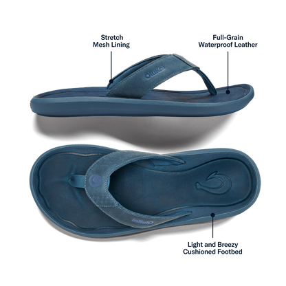 OluKai Pili - Blue Fog / Coastal Blue