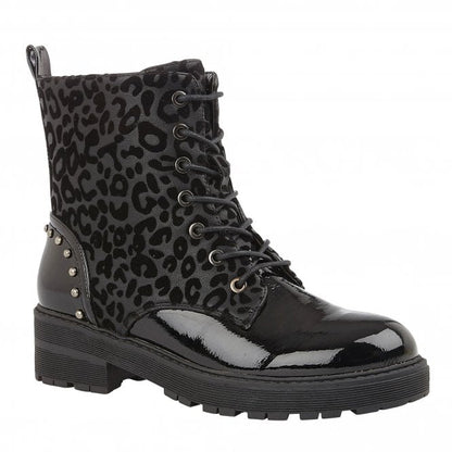  Black Elena Ankle Boots | Lotus